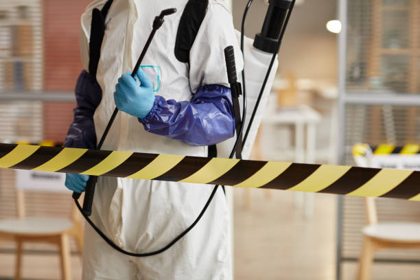 Professional Trauma Scene Cleanup technician working in Westwood, MI